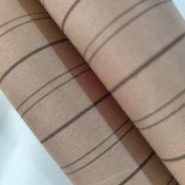 厂家直销 加密斜桃条纹印花里布