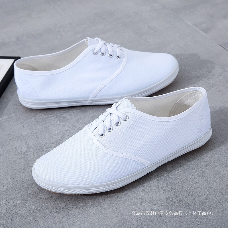 White Sneakers, Canvas Shoes, White Shoes, Gymnastics Shoes, Tennis Shoes, Men's Martial Arts Training and Sports Shoes White Sneakers, Canvas Shoes, White Shoes, Gymnastics Shoes, Tennis Shoes, Men's Martial Arts Training and Sports Shoes