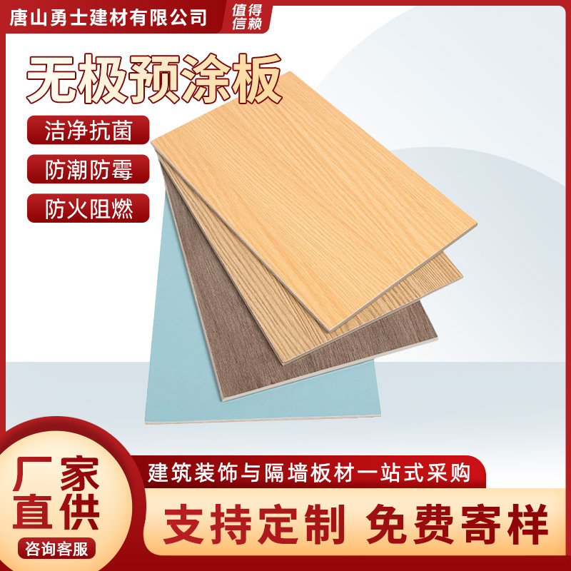 Inorganic Pre-Coated Board with Skin-Like Texture, School Medical Antibacterial Clean Board, Ice Fire Board, Non-Combustible Calcium Silicate Wall Panel Factory Inorganic Pre-Coated Board with Skin-Like Texture, School Medical Antibacterial Clean Board, Ice Fire Board, Non-Combustible Calcium Silicate Wall Panel Factory
