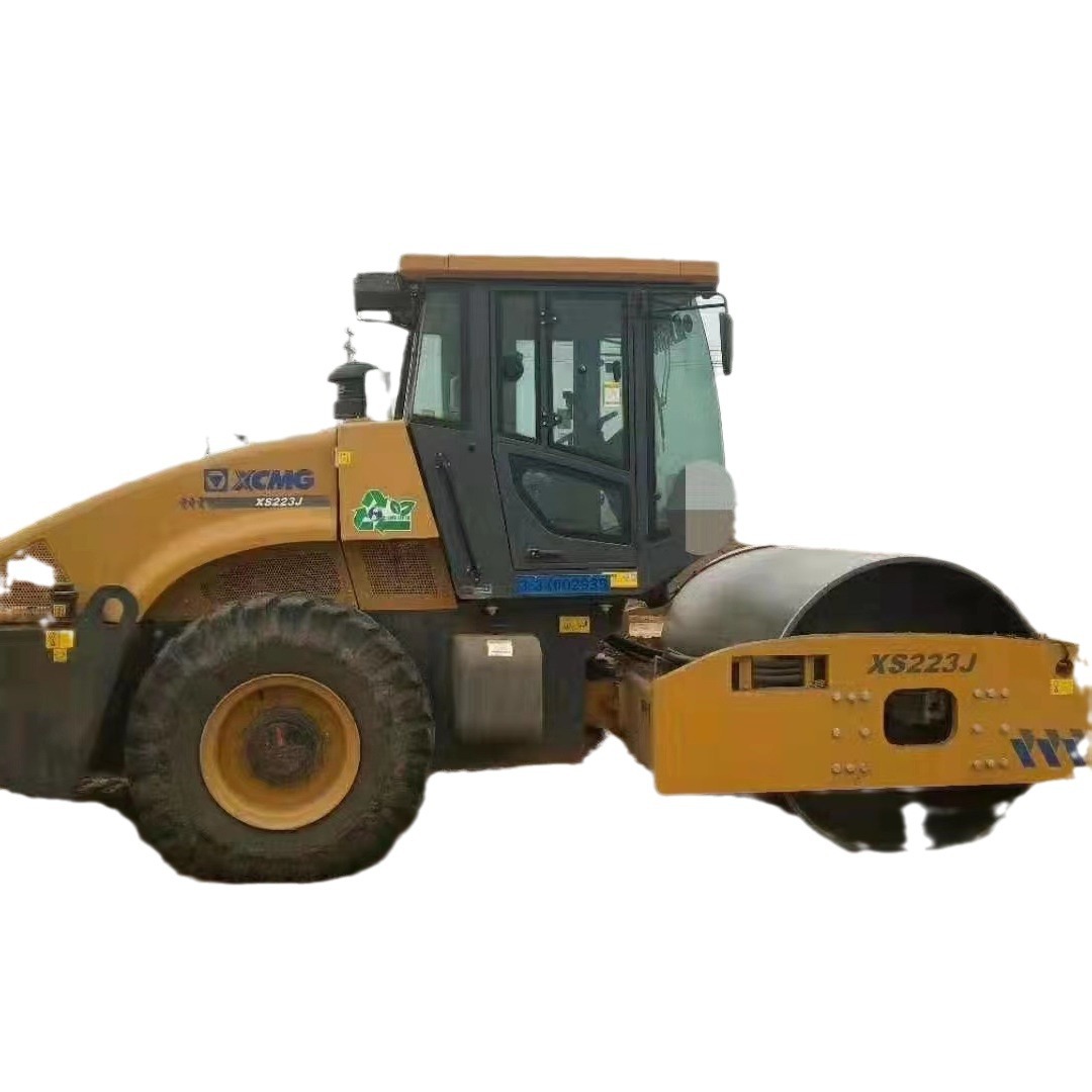 Exportación de comercio exterior para comprar rodillos de 26 toneladas de segunda mano XCMG 202 Vibration King