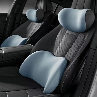Seat Backrest Car Cushion, Headrest