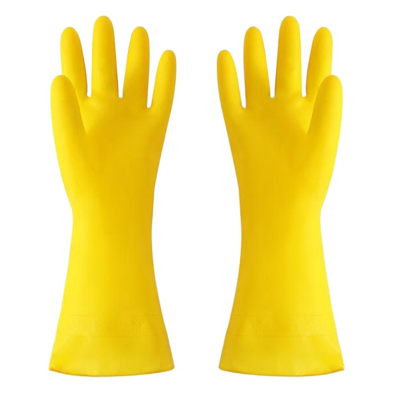 Guantes de Limpieza para Cocina de Silicona Engrosados e Impermeables para Tareas Domésticas image 1