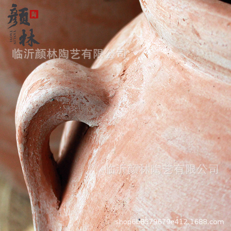 Gran vasija de cerámica americana gran vasija de cerámica paisajista gran vasija de cerámica gruesa gran vasija de cerámica roja gran vasija de cerámica gran patio