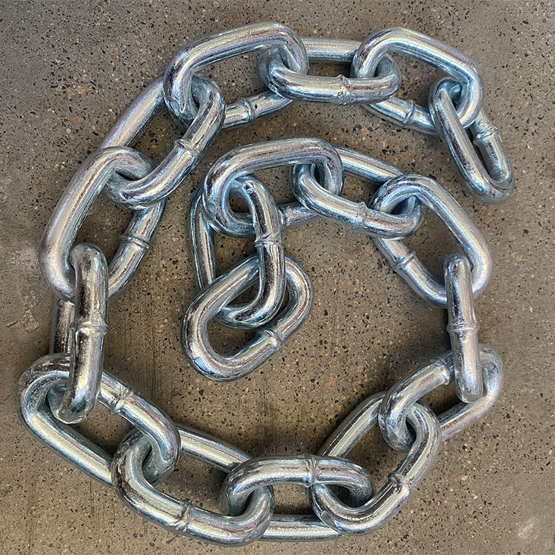 英式短环链条多规格起重钢链高强度圆环链条