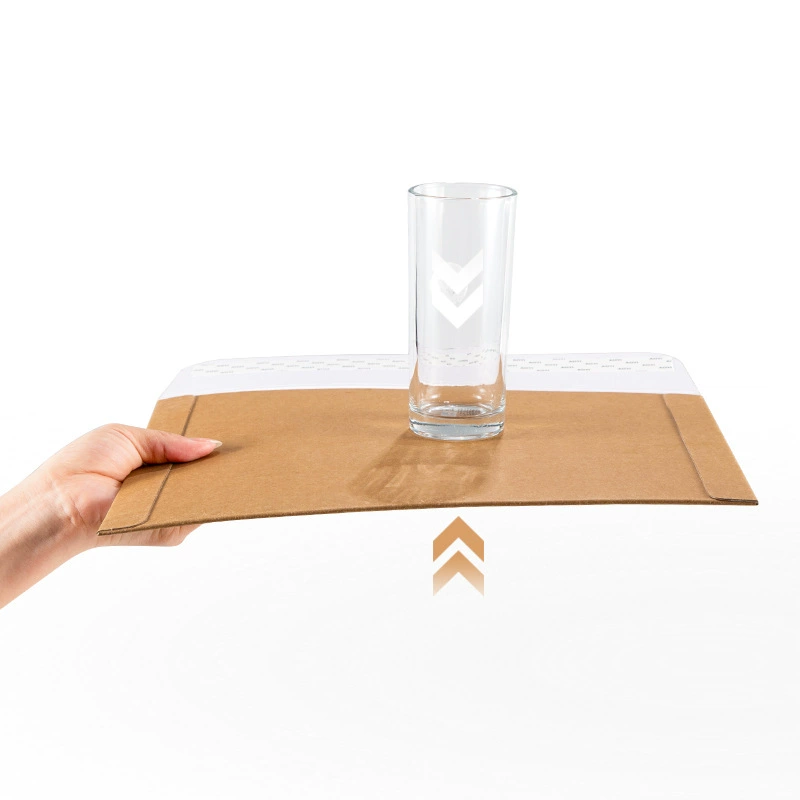 Express delivery to mounted envelope wholesale A4A3 printed mounted paper logistics packaging document bag paper bag envelope to mounted document seal