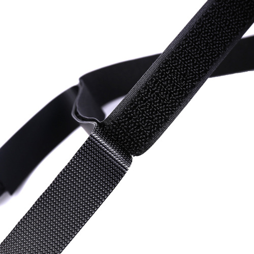 Wholesale black transparent clothing accessories that don't irritate the skin, Velcro hooks with thick and thin hooks, nylon injection hooks, baby magic tape