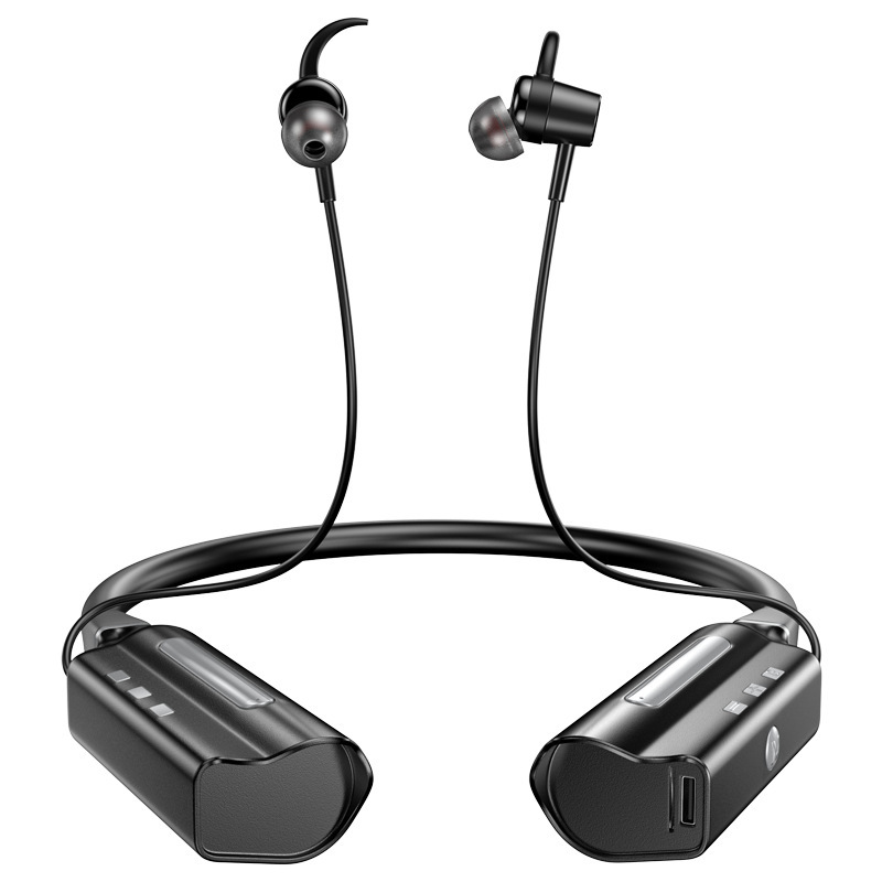 新しい Bluetooth ヘッドセットワイヤレスインターネット有名人首掛けタイプ大容量パワーバンク超長時間スタンバイ防水カード|undefined