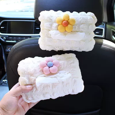 Car tissue box/set — tissue hanging bag for women