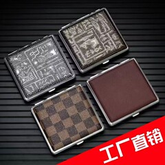 新型20本入りの皮筋タバコケース超薄型カバー