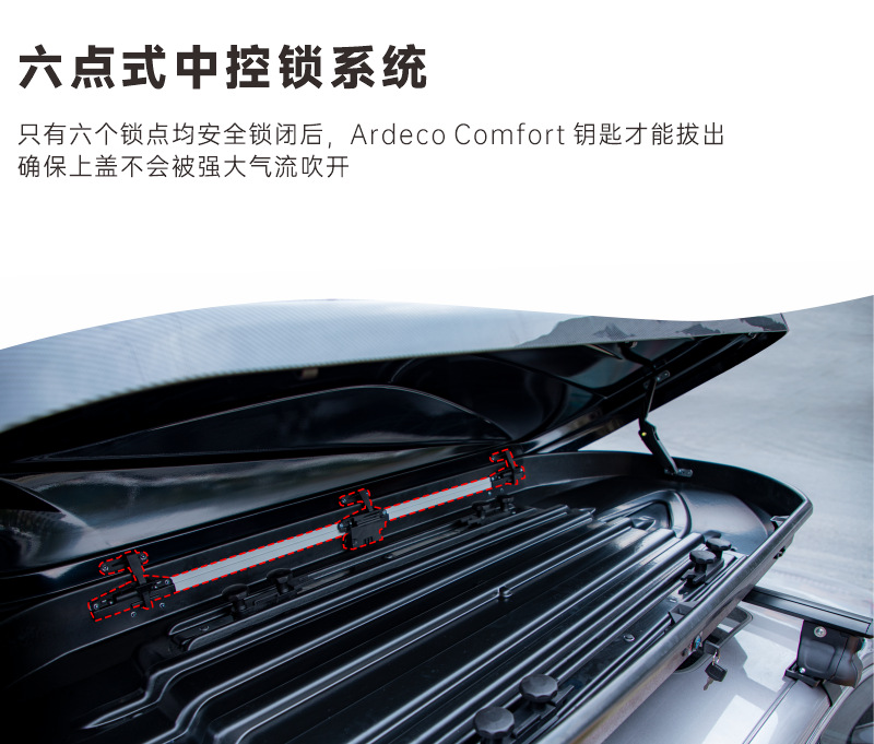 Ardeco Roof Suitcase Car Off-Road Large Capacity Universal Luggage Rack Travel Aluminum Alloy