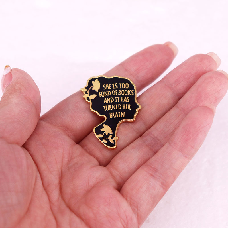 Brooch for friend, badge