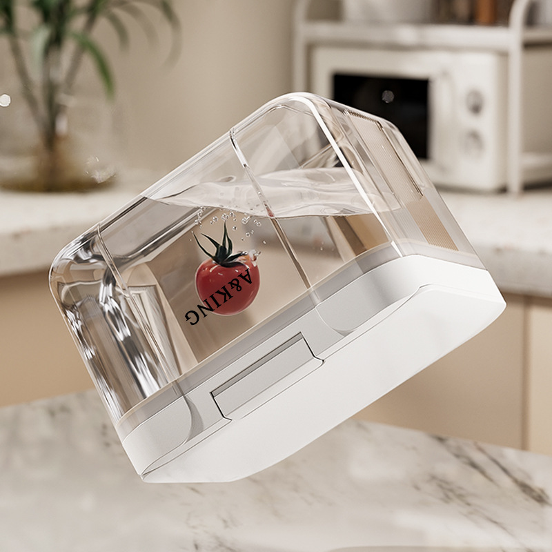 Barril de arroz a prueba de insectos barril de sellado a prueba de humedad granos gruesos caja de almacenamiento de prensado de harina de cocina granos de grado alimenticio caja de almacenamiento de arroz