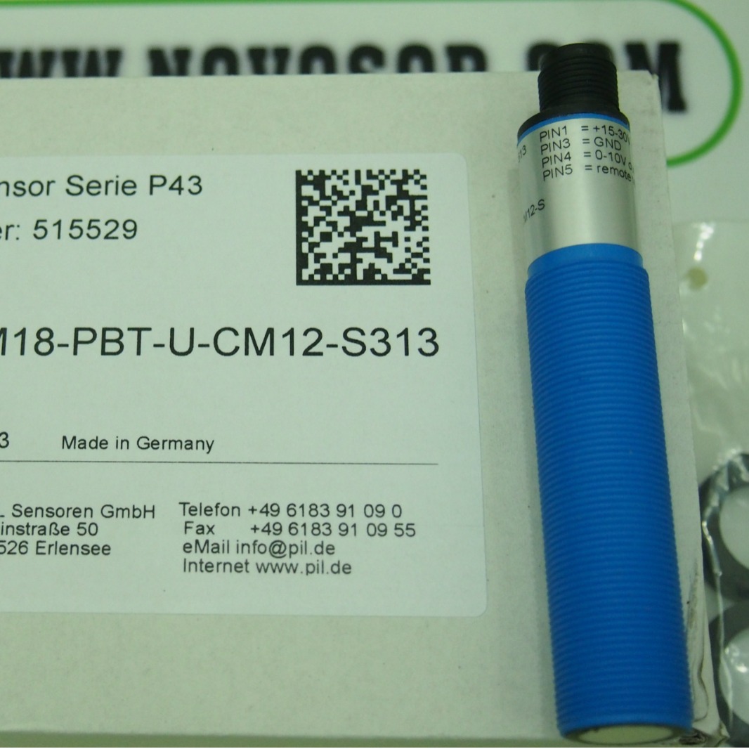 PIL P43-F4V-2D-1CO-S313升级P43-160-M18-PBT-U-CM12-S313询订货