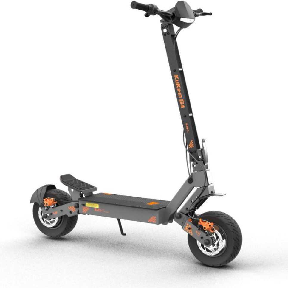 Kukirin scooter eléctrico G4 de alta potencia de alta velocidad adulto todoterreno 3 en 1 coche de batería plegable image 5