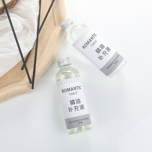Aromatherapy refill liquid plant essential oil home bedroom long-lasting perfume diffuser room fire-free fragrance artifact