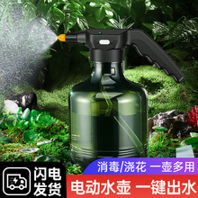 电动喷壶洒水壶喷雾器家用小型高压自动喷水壶浇花神器园艺用品