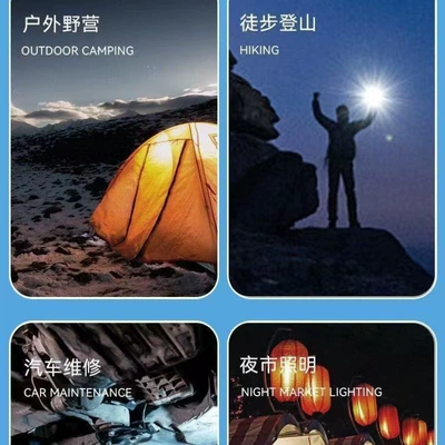 Flashlight, Rechargeable, Strong Light, UV fənərlər