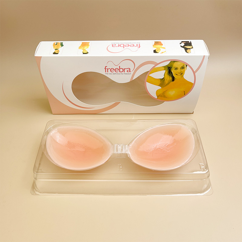 Sujetador invisible de silicona al por mayor de fábrica 4 veces sujetador de boda de Lala de silicona engrosada tridimensional