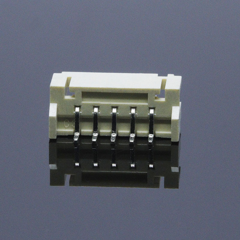 耐高温PH2.0mm间距接线端子贴片插座弯针直针针座 卧贴立贴连接器