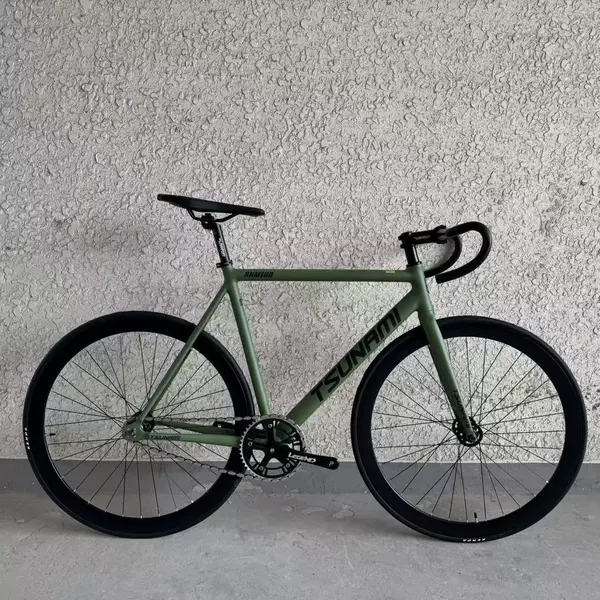S(49cm)【Height 150-167cm】-Military Green Black Text【40mm】