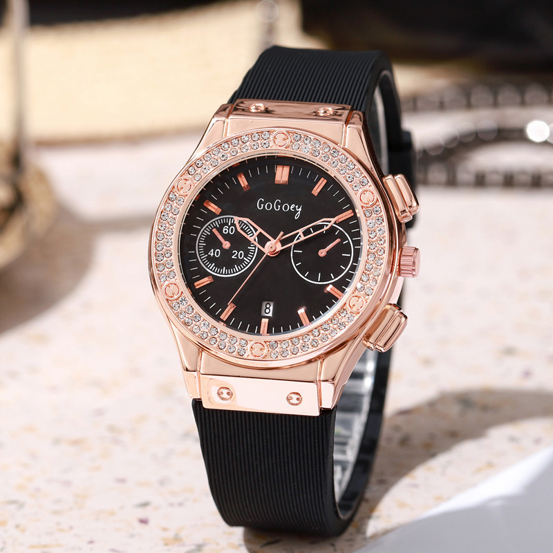 Fashion Large Dial Men's Watch Women's Student Waterproof Calendar All-match Niche Temperament Advanced Sense Explosions Cross-border