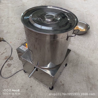 蔬菜脱水机商用甩干机食品脱油机甩菜机食堂菜馅电动脱水机带提桶
