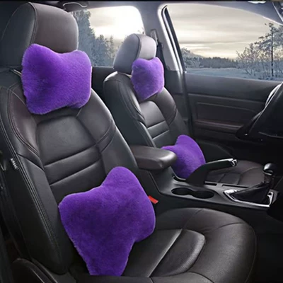 bone-shaped neck support pillow, car interior – Headrest