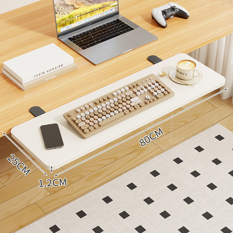Extensión Plegable de Escritorio para Computadora con Soporte de Brazo para Oficina image 52