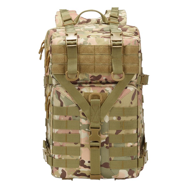 Mochila deportiva de camuflaje táctico Amazon, bolsa de Montañismo para senderismo al aire libre, mochila táctica multifuncional para acampar de gran capacidad