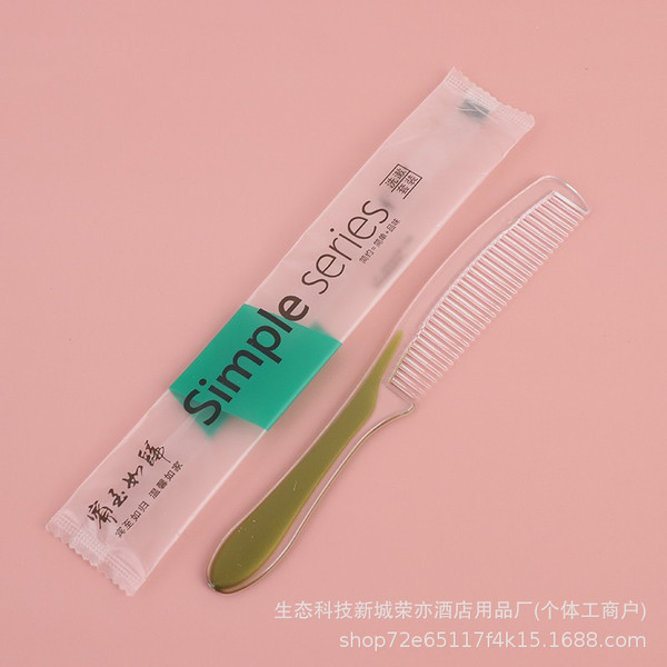 disposable brush for hotel