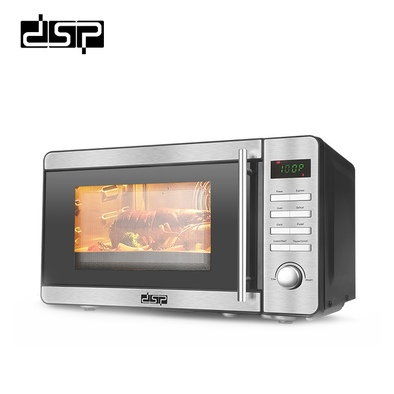 Dsp Dansong Microwave Oven Home Mechanical Version 20L Capacity Sterilization Micro-Steaming and Baking Integrated Turntable Knob Type Kb6002