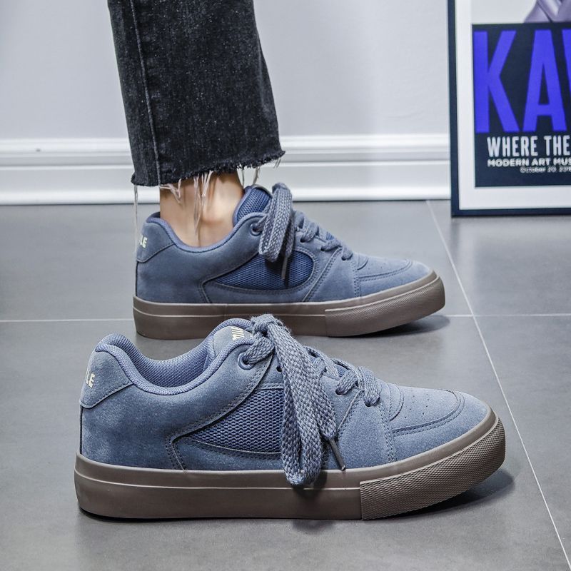 Los estudiantes coreanos ocio nicho de diseño de skate tendencia 2024 nuevo Harjuku puerto de estilo callejera plana zapatillas deportivas para mujeres