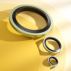 コンビネーションガスケットシールリングJB982丁晴金属油管用ネジシールoリング骨格オイルシール