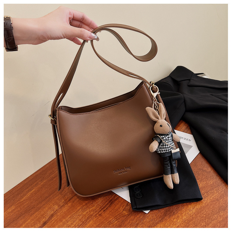 Bolso Tote de Hombro para Mujer de Cuero PU Suave con Cierre de Cremallera para Uso Diario image 11