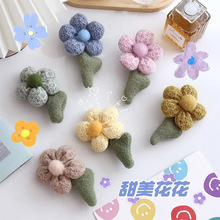 毛呢太阳花羽绒服包包帽子秋冬系列服饰装饰头饰配饰DIY胸针配件