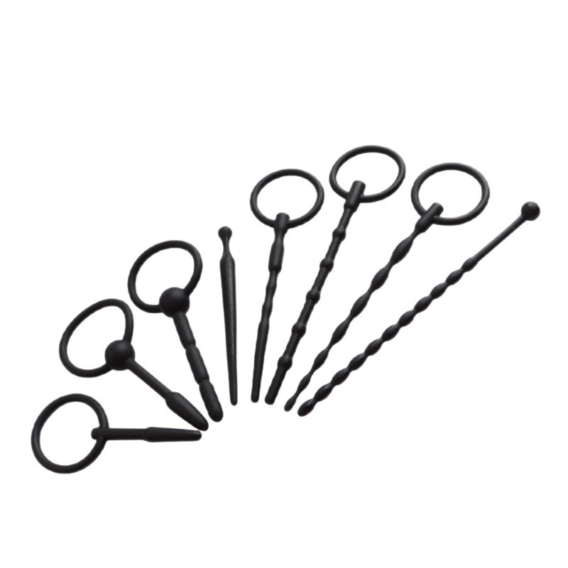 Horse Eye Stick Silicone Urethral Dilator Set, Hollow Male Catheter Training Sticks — detail image 9