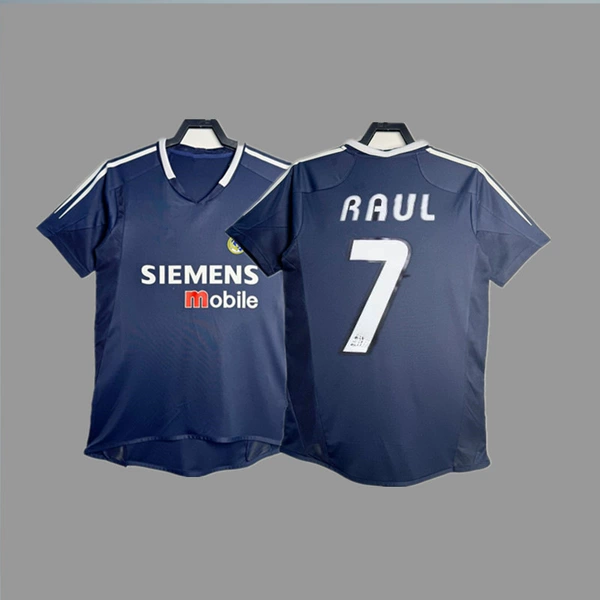 04-05 Royal M away game black + printed No. 7
