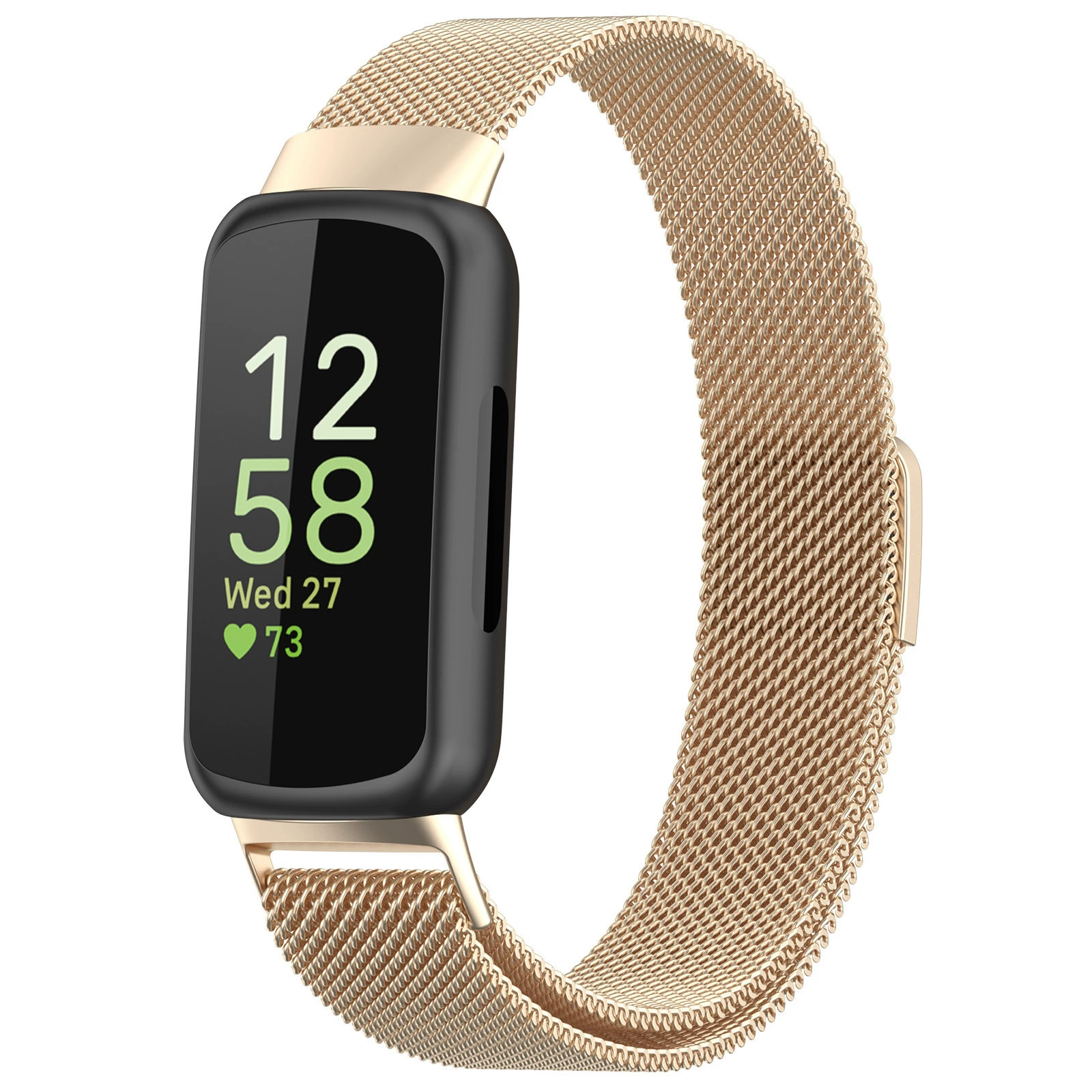 Подходящий ремешок Milan для Fitbit Inspire3 с магнитной петлей и стальным браслетом Миланское плетение, производитель, готов к отгрузке