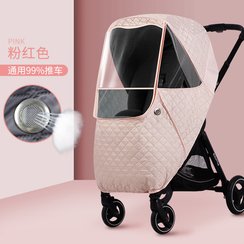 ベビーカー用レインカバー、防風カバー、子供用車用防風カバー、ベビーカー用保温・防雨カバー、レインコート、汎用タイプ