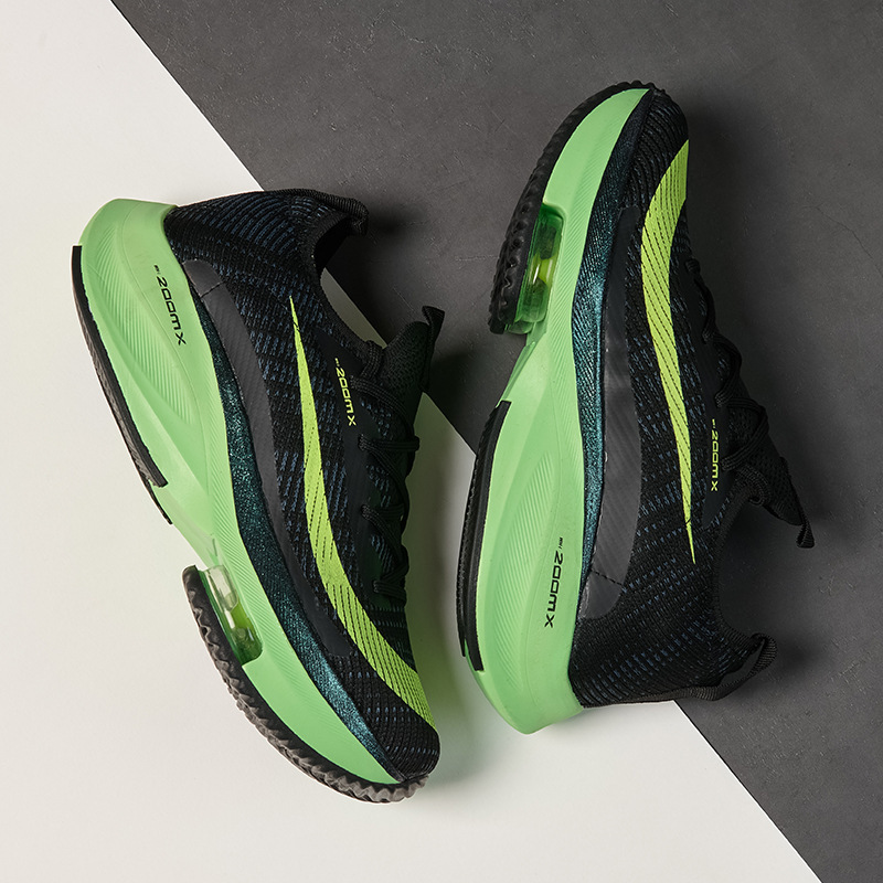 Cross-Border Putian Air Cushion Shock-Absorbing Sports Running Shoes for Sports and Leisure Youth Running Mesh Trendy Shoes Factory Direct Sales