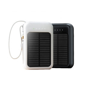 批发PD22.5W双向快充马卡龙自带线充电宝10000毫安一件代发移动电