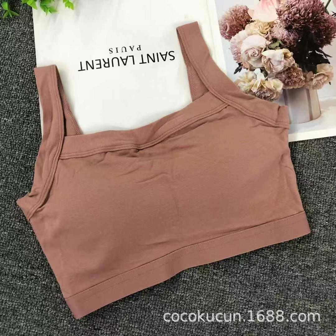 Transmisión en vivo nueva ropa interior deportiva vestible mujer al aire libre correr acondicionamiento físico reuniendo forma sin anillo de acero hermoso bra