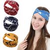 Retro headband for yoga with letters, elastic hair accessory, European style, simple and elegant design