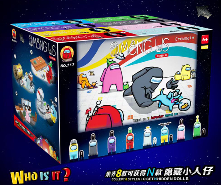 新しいスペースウルフゲームビルディングブロック人形ウルフゴーストクルーメンズブラック組み立てシーン教育知性玩具|undefined