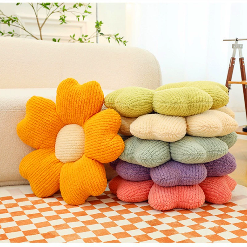 Облака ромашки цветочная подушка диван стул для офиса пол пол подушки татами окна лепестки коврик