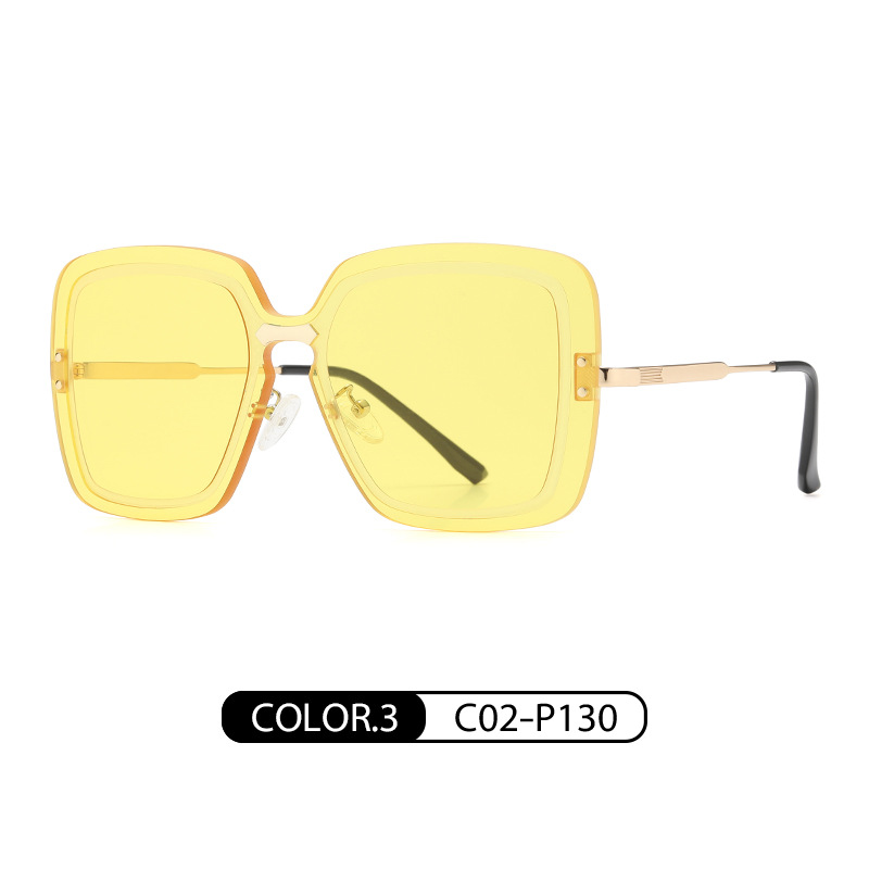 2023 nuevas gafas de sol de moda de gran tamaño de marco UV a prueba de gafas de sol JS8522 gafas de sol europeas y americanas al por mayor