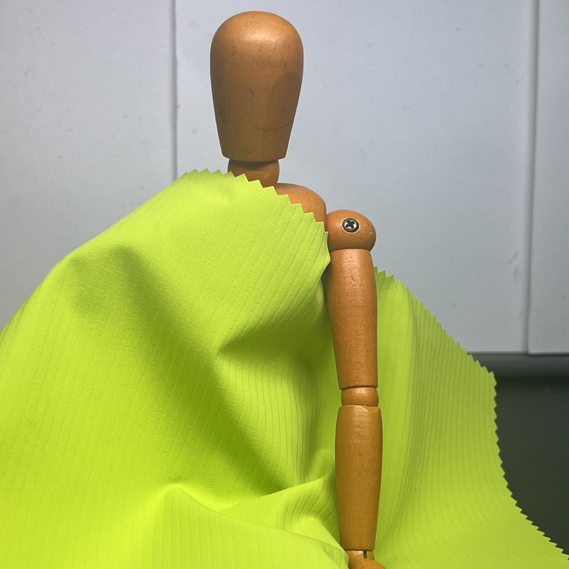 制定飞龙条面料 弹性春秋时尚女装夹克风衣外套服装布料