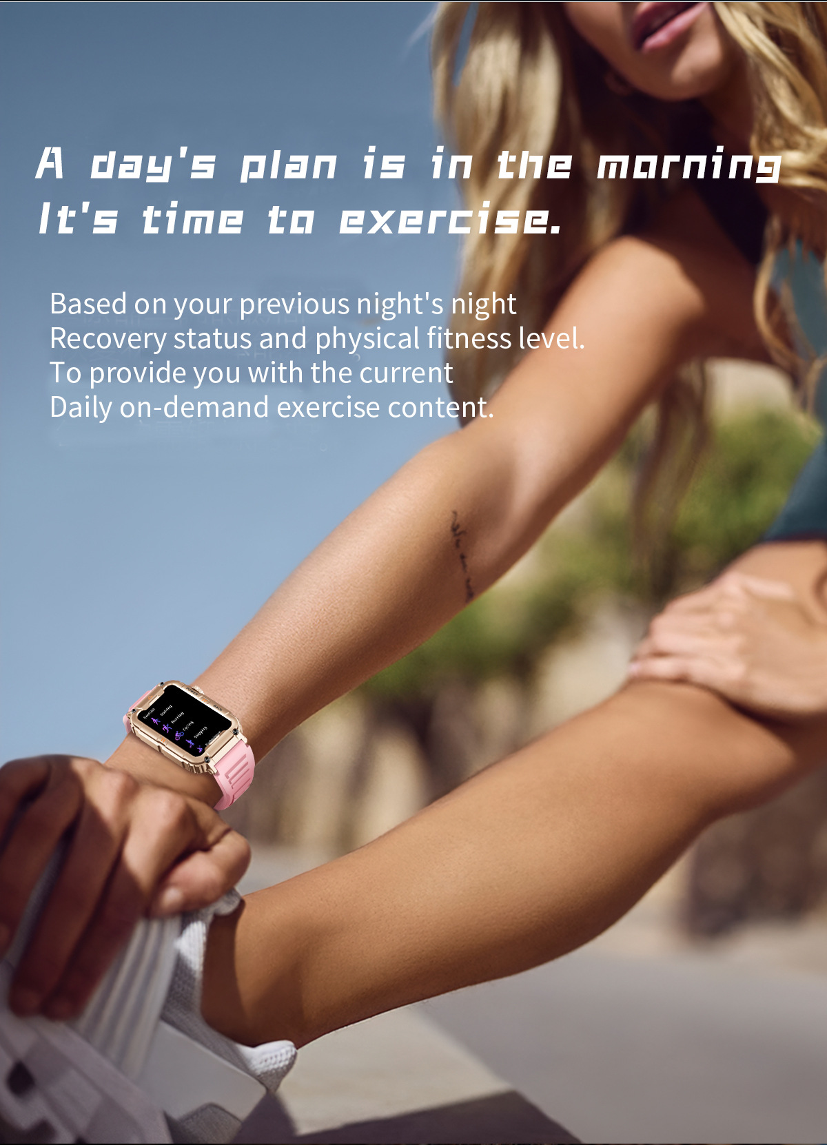 Smartwatch KR88 Herren 1,57 Zoll Armband Bluetooth Anruf Gesundheit_voghion.com