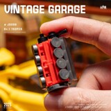 小角度 Ретро модифицированный транспорт, маленький конструктор, игрушечная машина