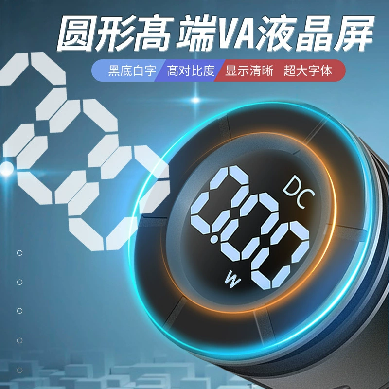 Измеритель мощности Peacefair LCD DC0-100A30KW для электромобилей, измерение высоких токов